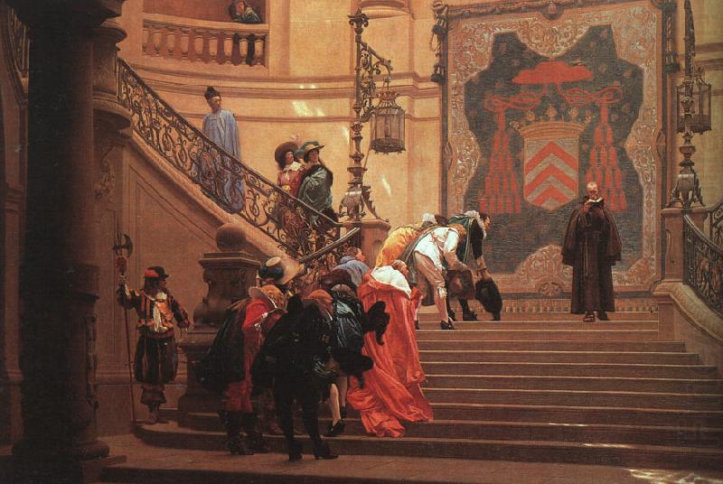Jean Leon Gerome L'Eminence Grise china oil painting image